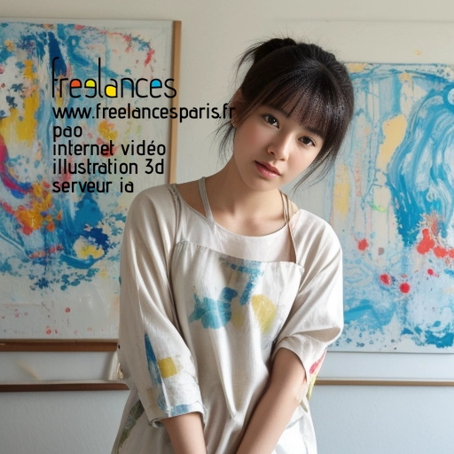 Pao internet vidéo illustration 3d serveur intelligence générative freelance paris studio de création OE13KWM0